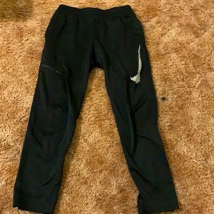 Black nike joggers